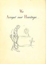 We Accept Our Heritage..Booklet, circa 1947